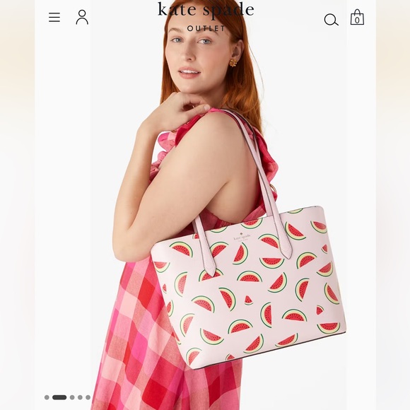 NWOT Kate Spade ♠️ WATERMELON PARTY SET 🍉 - Picture 15 of 15